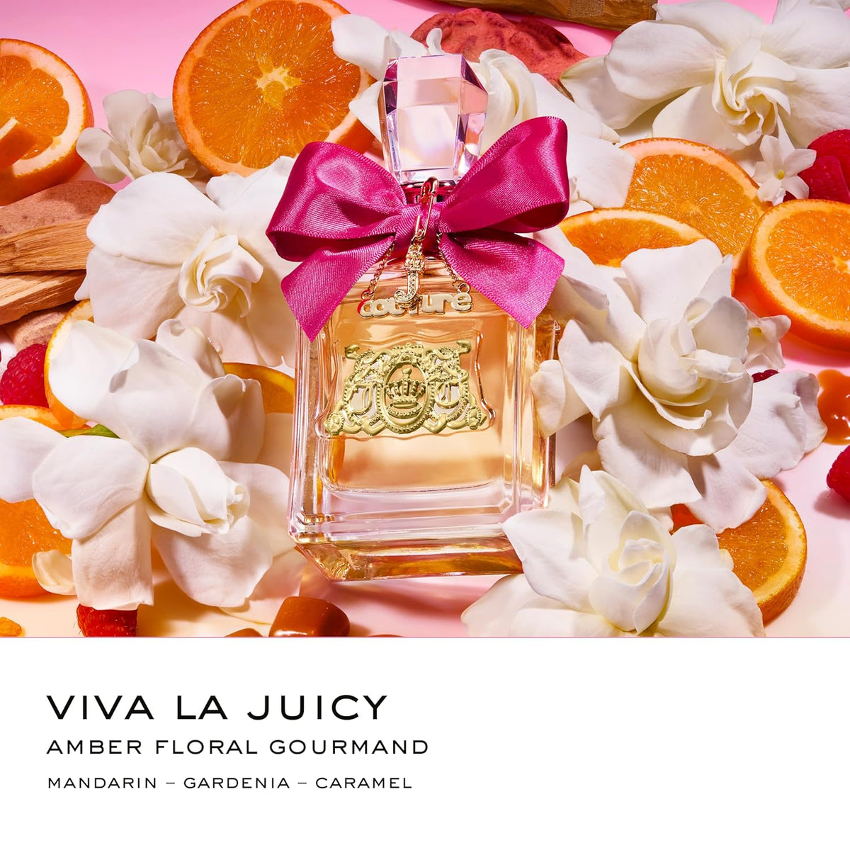 Juicy Couture Viva La Juicy Eau De Parfum, Women'S Perfume with Notes of Mandarin, Gardenia & Caramel, Floral & Sweet Perfume for Women, EDP Spray