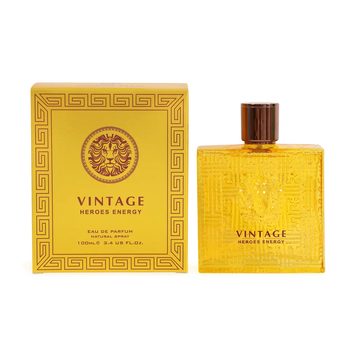 Vintage Heroes Energy Perfume For Men Edp 100ml