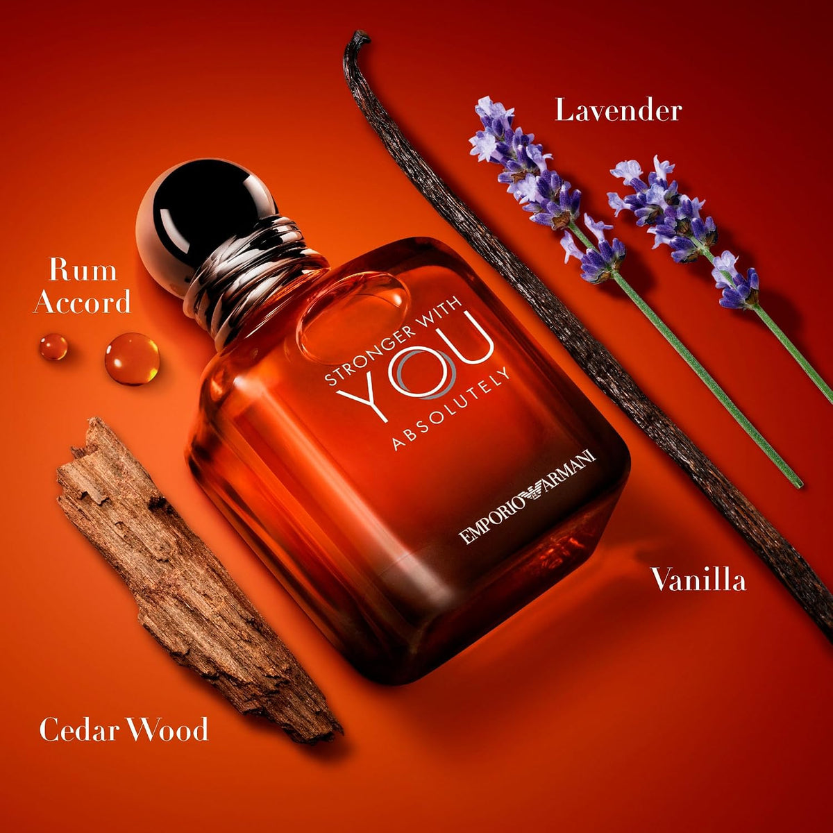 Armani Beauty Stronger with You Absolutely Parfum - Spicy Cologne for Men