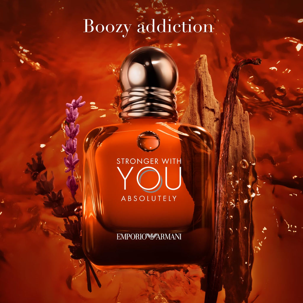 Armani Beauty Stronger with You Absolutely Parfum - Spicy Cologne for Men