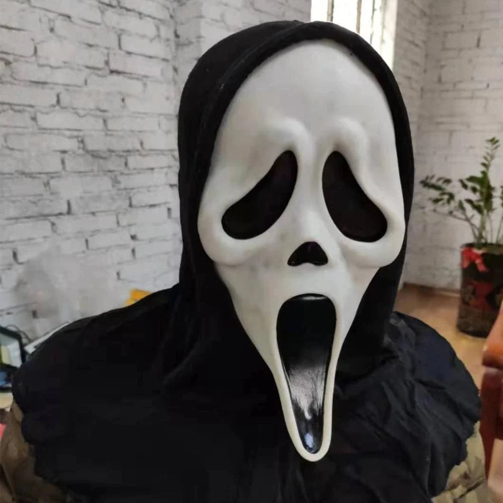 1Pc Skull Mask - Halloween Costume Spooky Face Cover