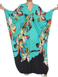 Kaftan Dresses for Women, plus Size Caftan, V-Neck Batwing Dress