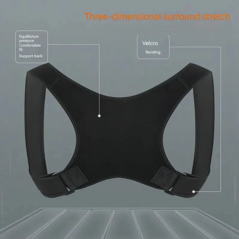 Standing & Sitting Posture Support Belt – Sturdy Back Belt for Posture Alignment, Wearable Daily
