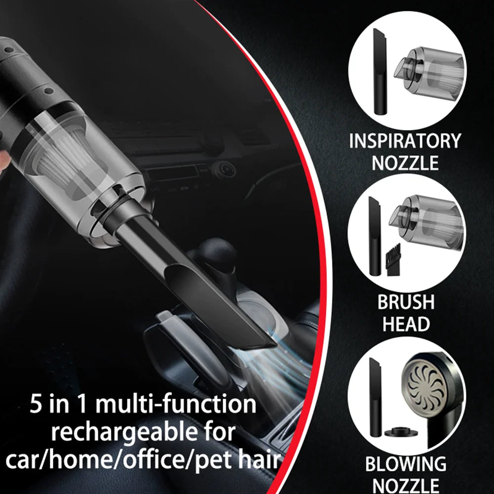 Portable Small Vacuum Cleaner for Multi Purpose Vehicles, Household Pump, Handheld Car Vacuum Cleaner