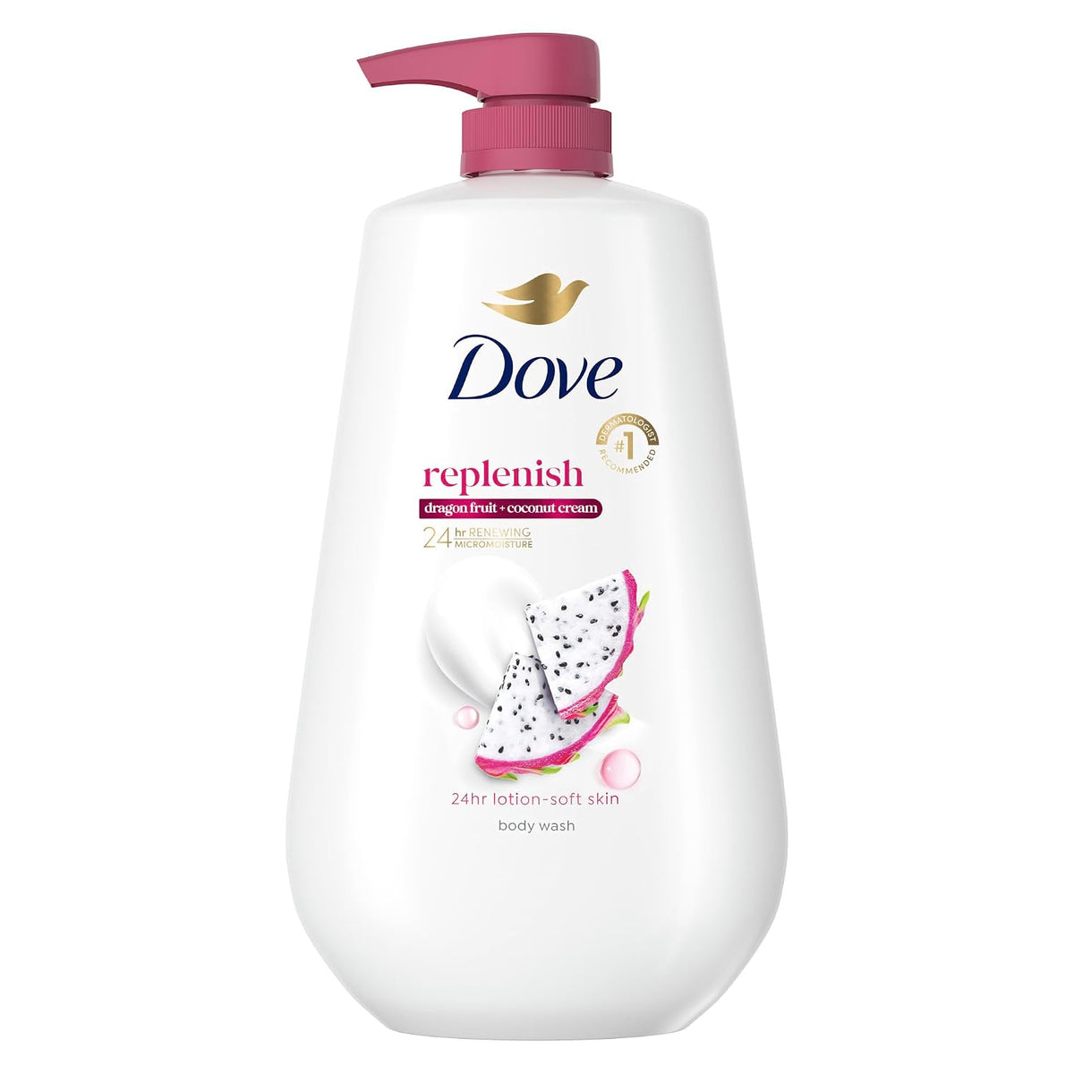 Replenish Body Wash, Dragon Fruit & Coconut Cream, 30.6 Oz