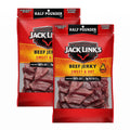 Beef Jerky Half Pounder - Sweet & Hot - 100% Real Beef - Ready to Eat Real Meat Protein Snacks - 9G Protein per Serving - 8 Oz Large Jerky Bag (Pack of 2)