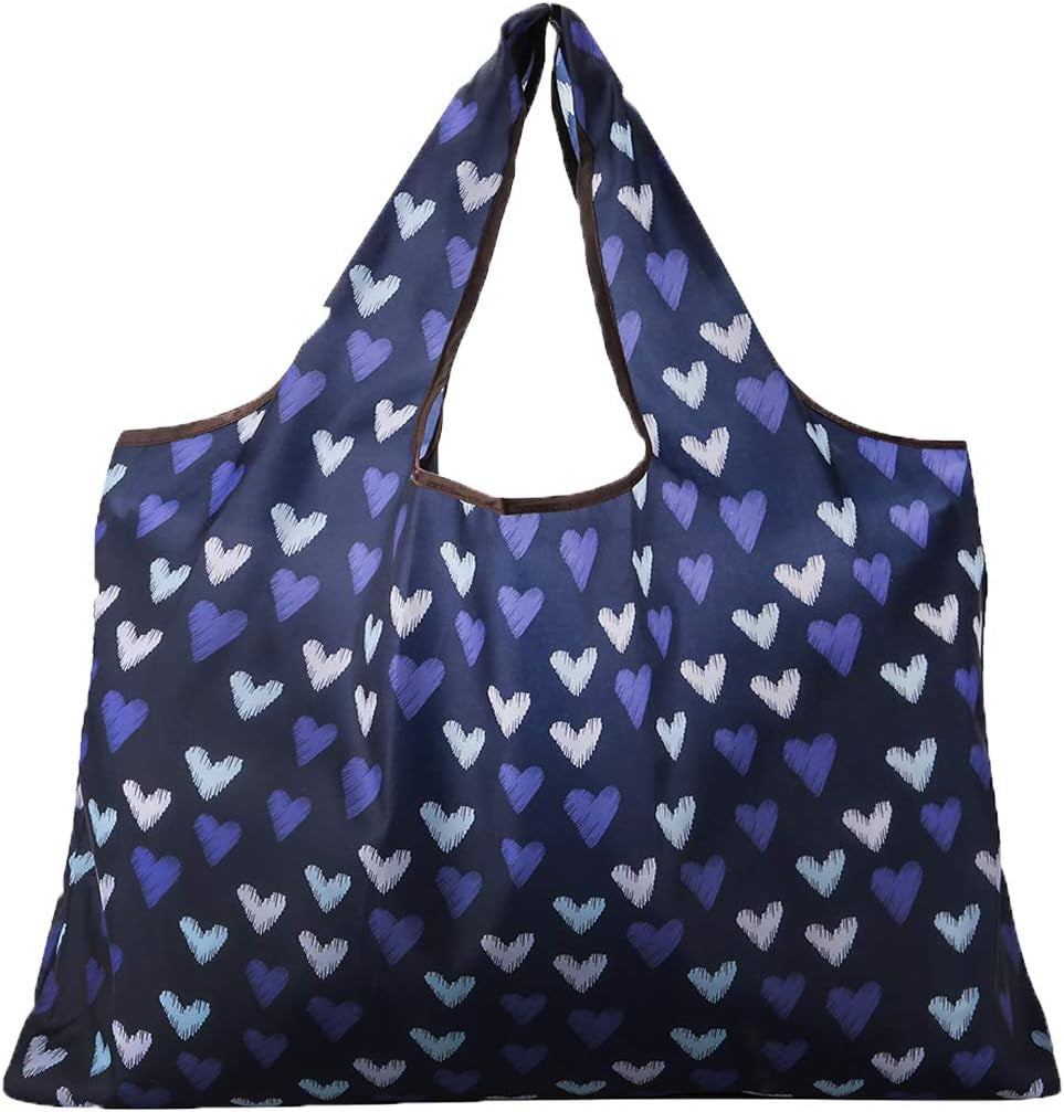 Reusable Grocery Bag, 2 Packs Large Washable