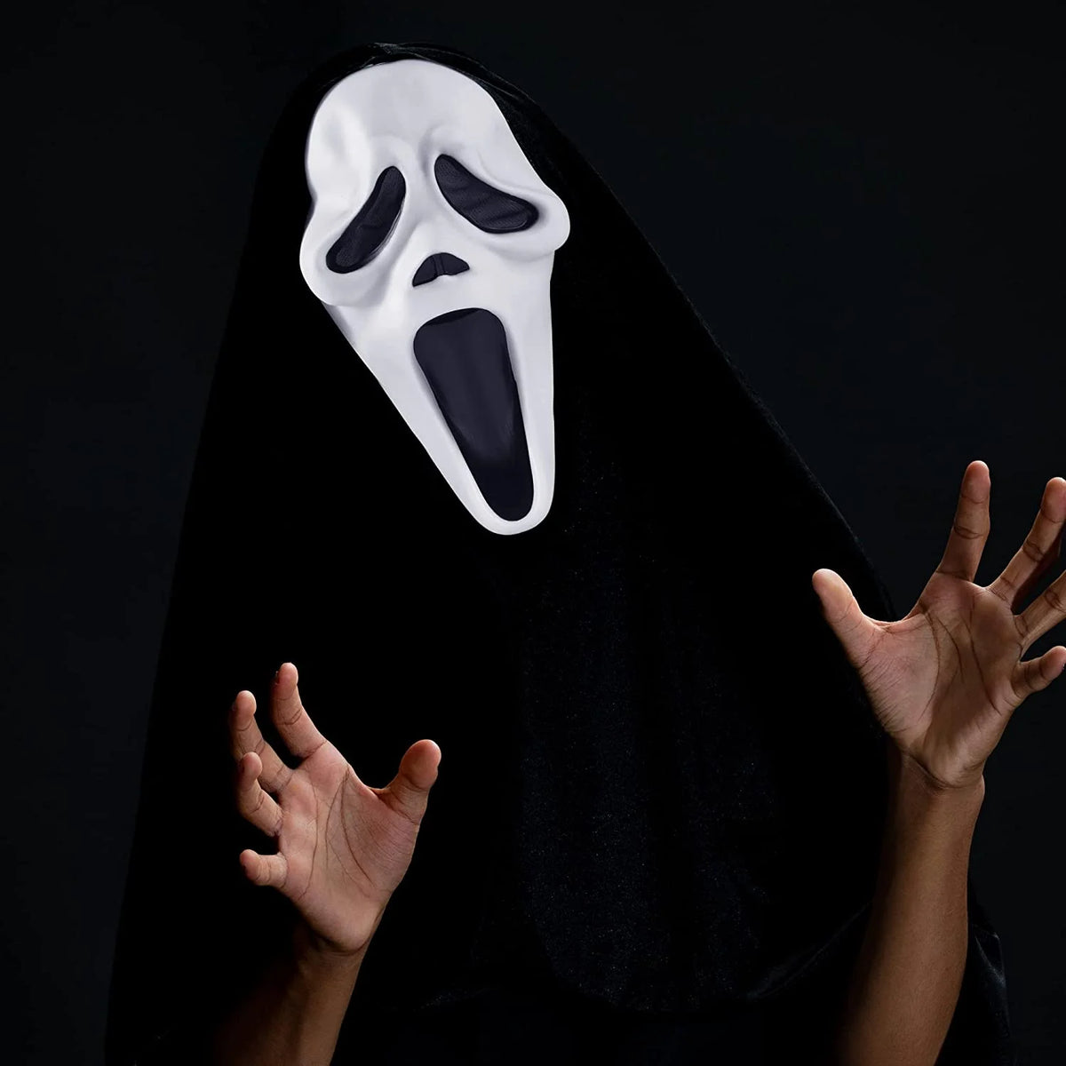 1Pc Skull Mask - Halloween Costume Spooky Face Cover
